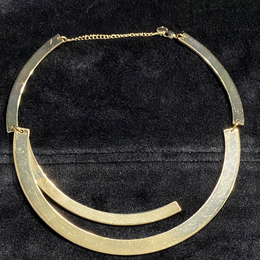 BCBGeneration Gold Statement Necklace - Picture 5 of 7
